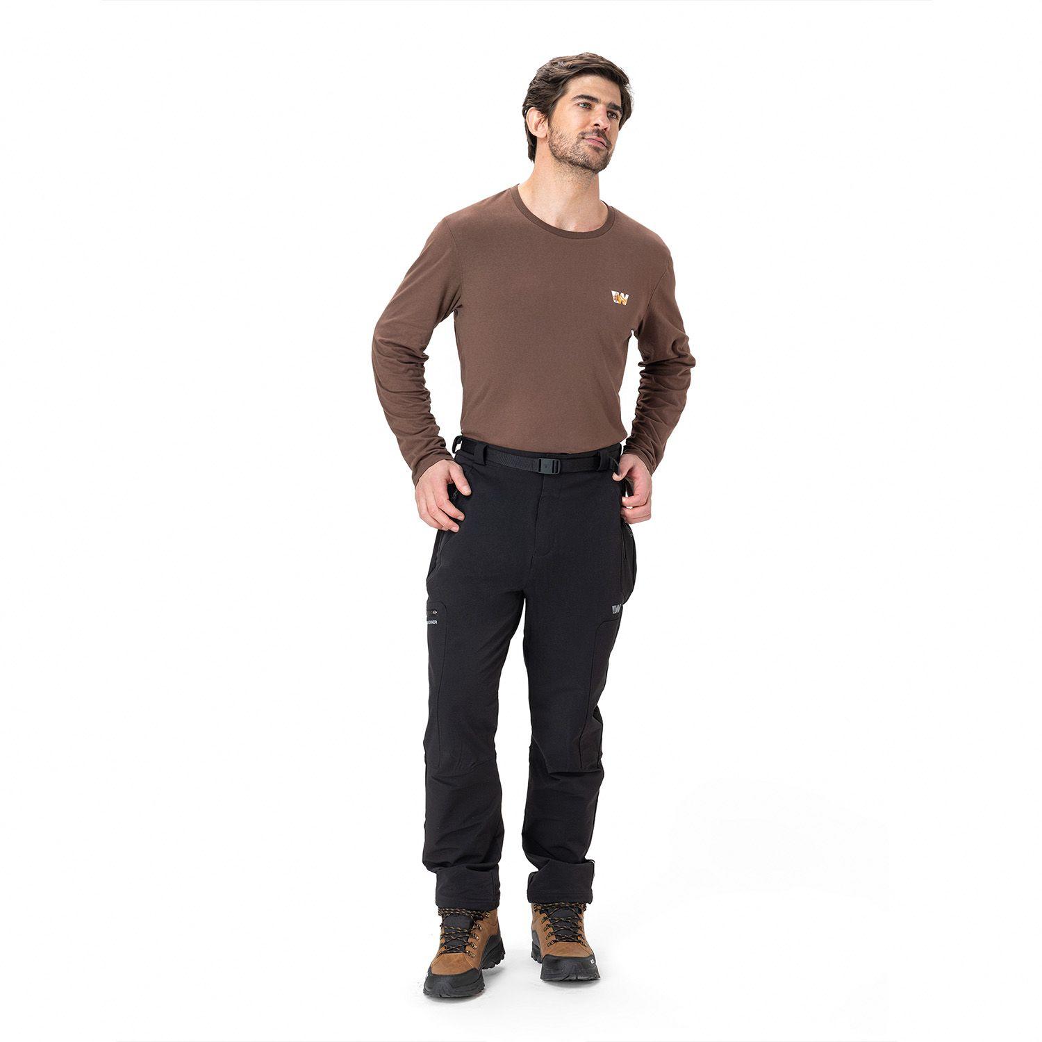 Pantalón Hombre Weinbrenner Comfort Negro-3