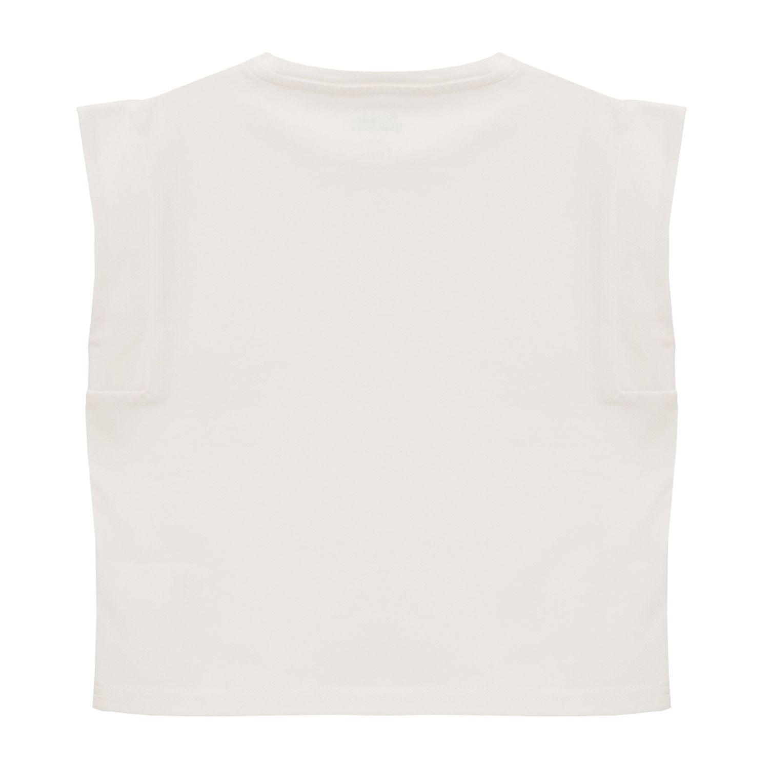 Polera Manga Corta Niña Bubblegummers Issis Crema Teens-1