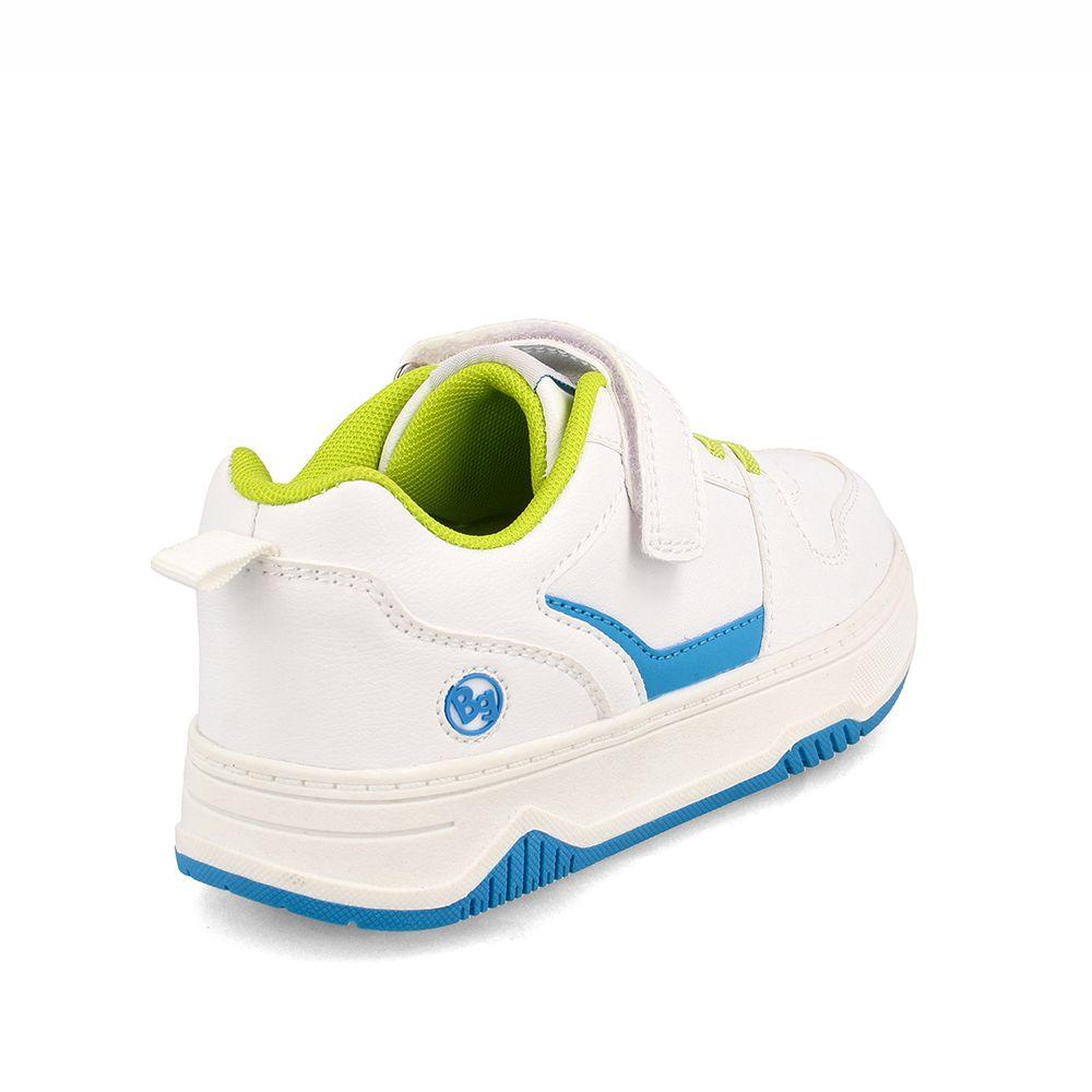 Zapatilla Niña Bubblegummers Centennial  Blanco-Celeste-3