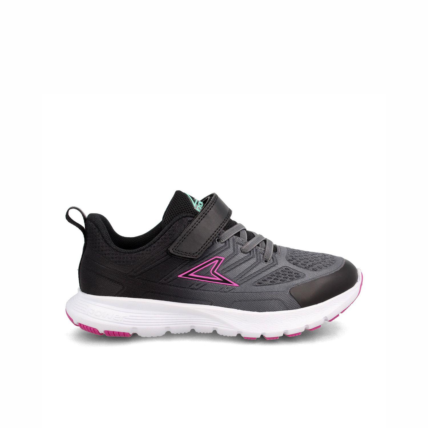Zapatilla Deportiva Niña Power Wave Bani Negro-0