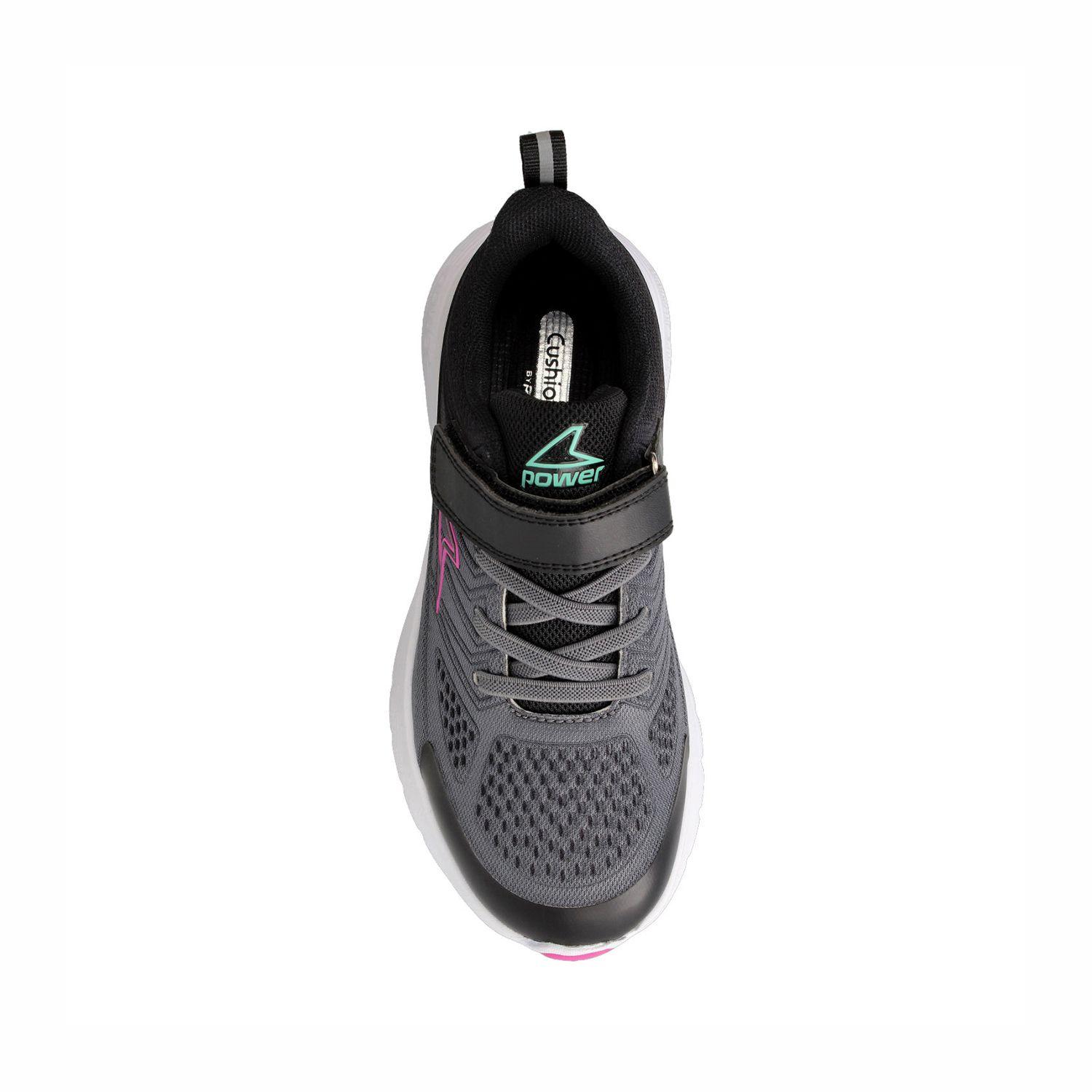 Zapatilla Deportiva Niña Power Wave Bani Negro-3