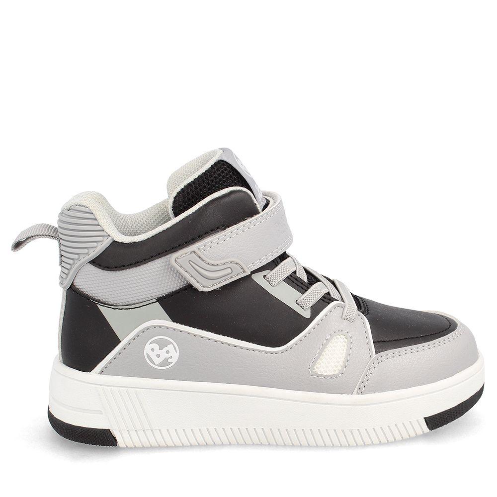 ZAPATILLA NIÑO BUBBLEGUMMERS ARNIE NEGRO - GRIS 30-33-0