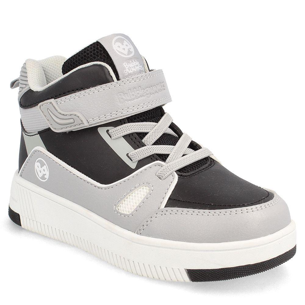 ZAPATILLA NIÑO BUBBLEGUMMERS ARNIE NEGRO - GRIS 30-33-1