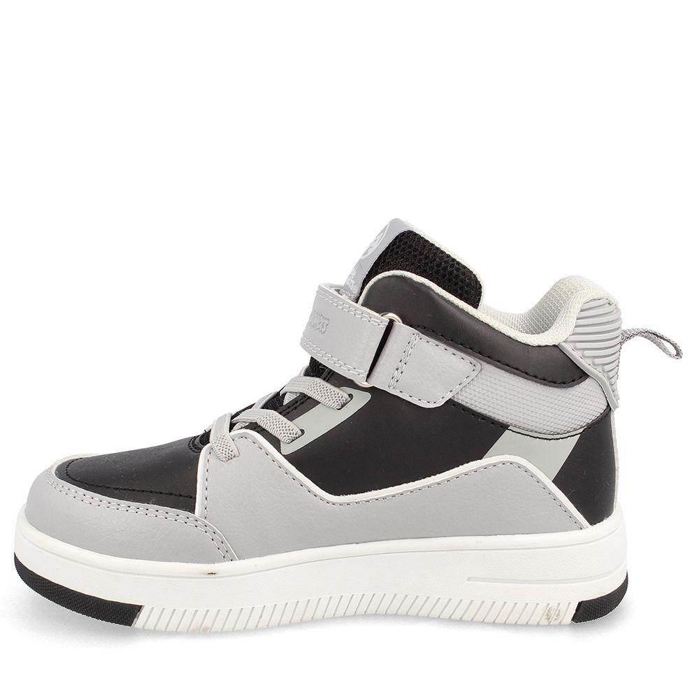 ZAPATILLA NIÑO BUBBLEGUMMERS ARNIE NEGRO - GRIS 30-33-4