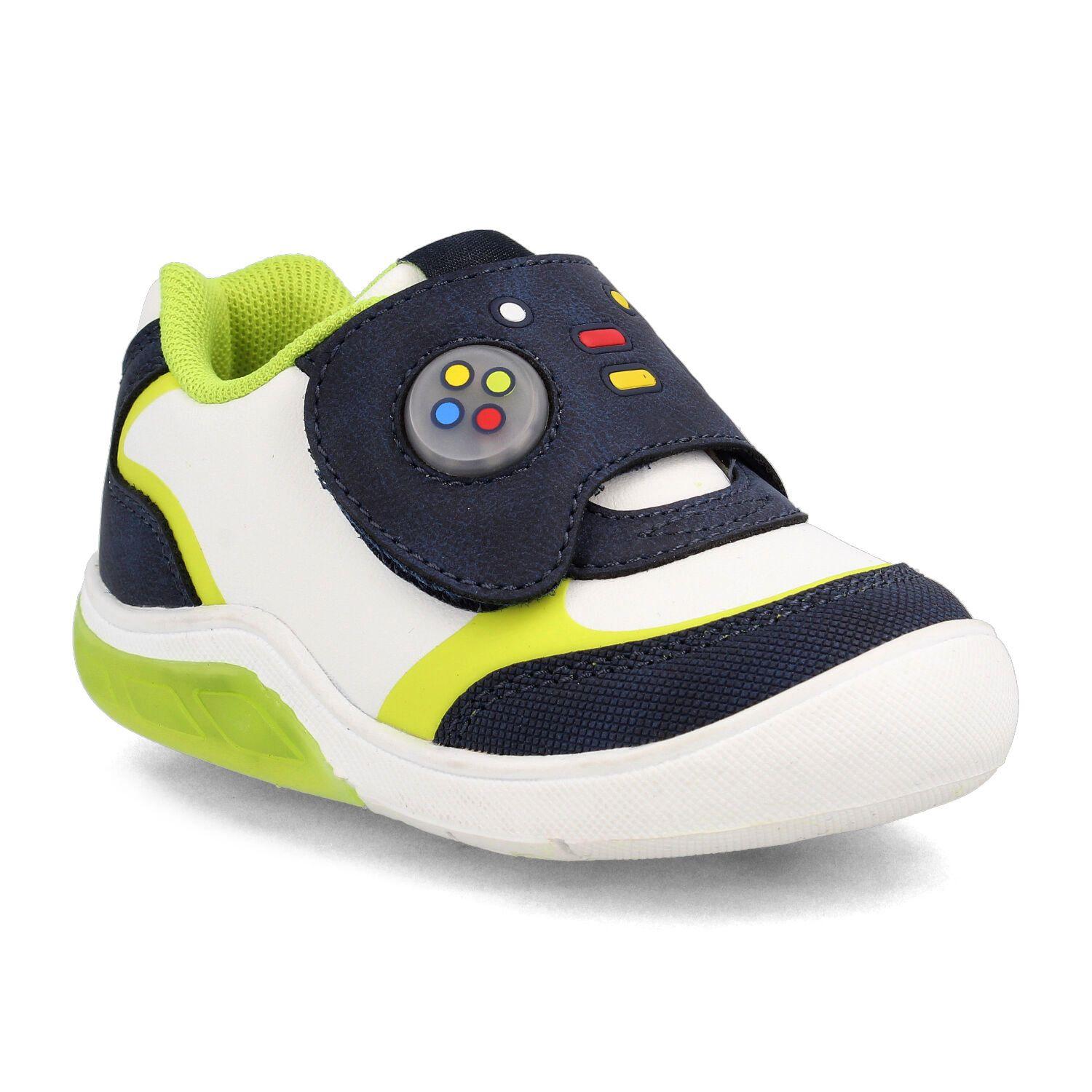 Zapatilla Niño Bubblegummers Tokio Blanco - Verde-1