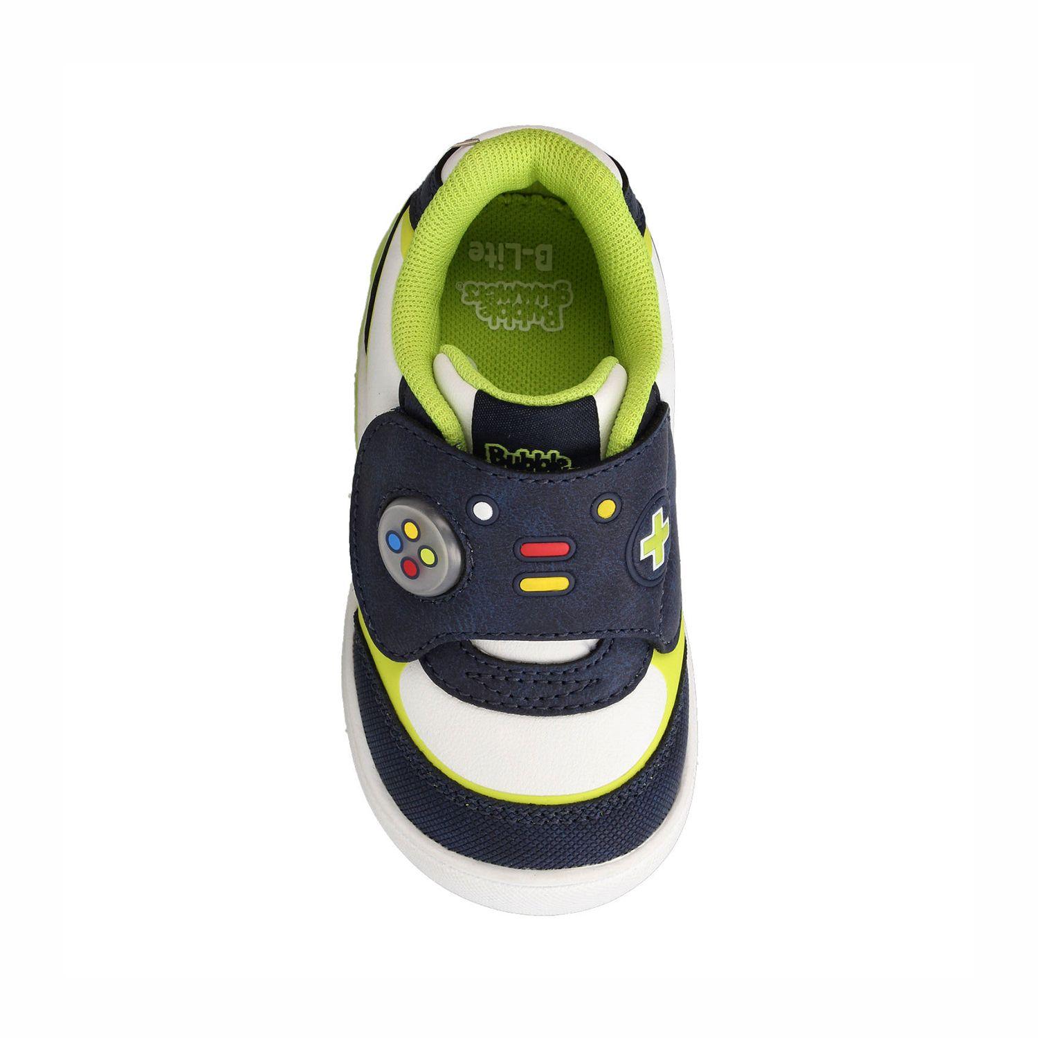 Zapatilla Niño Bubblegummers Tokio Blanco - Verde-3