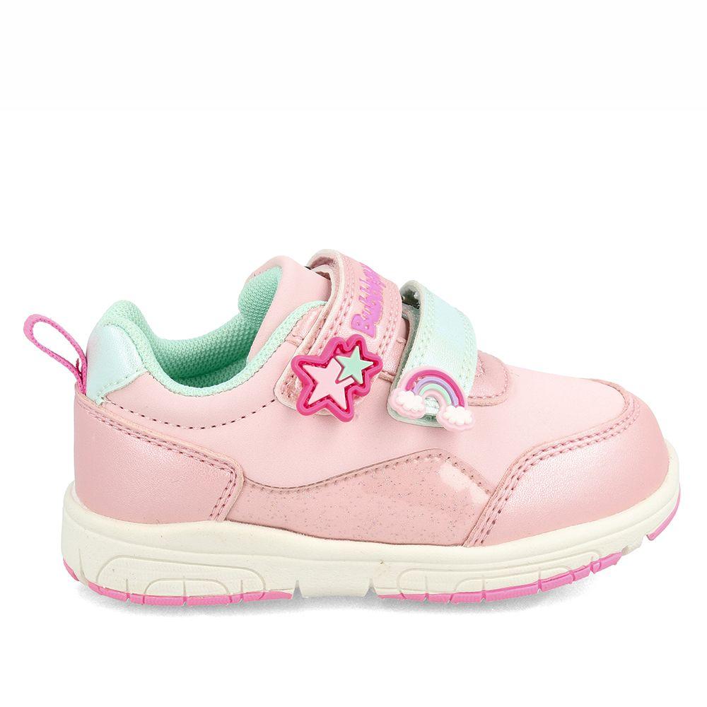 Zapatilla Niña Bubblegummers Soft Walker Rosado-0