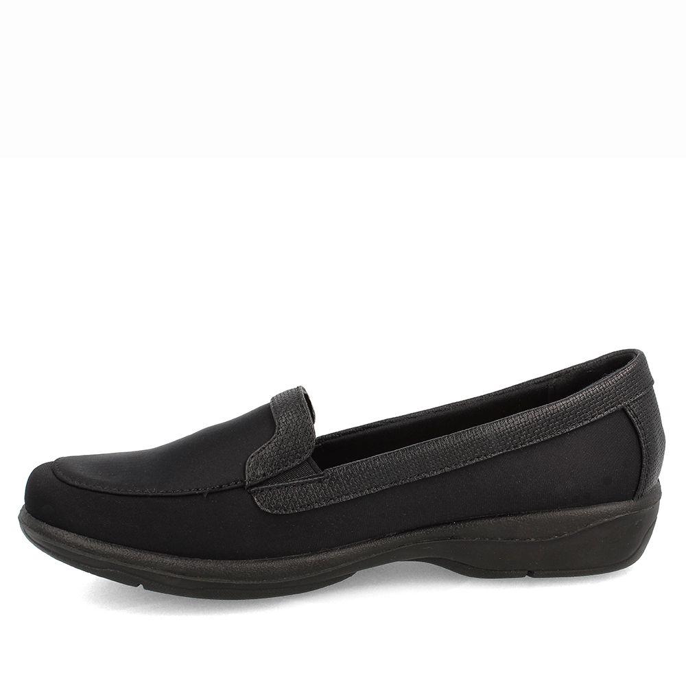 Mocasin Mujer Bata Tali Negro I-1