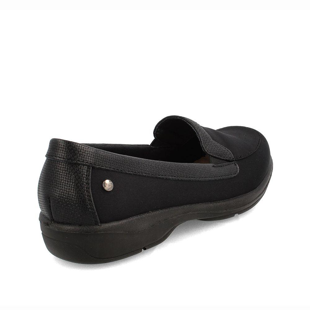 Mocasin Mujer Bata Tali Negro I-3