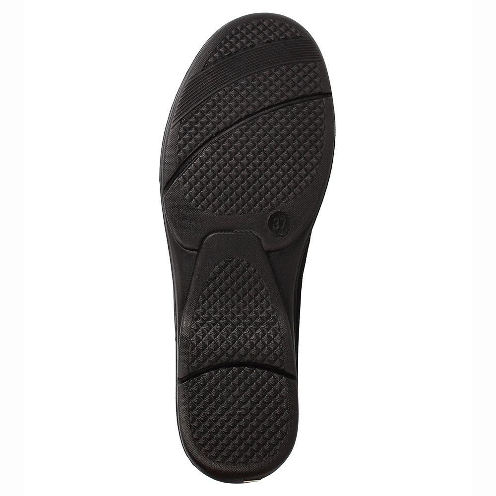 Mocasin Mujer Bata Tali Negro I-6