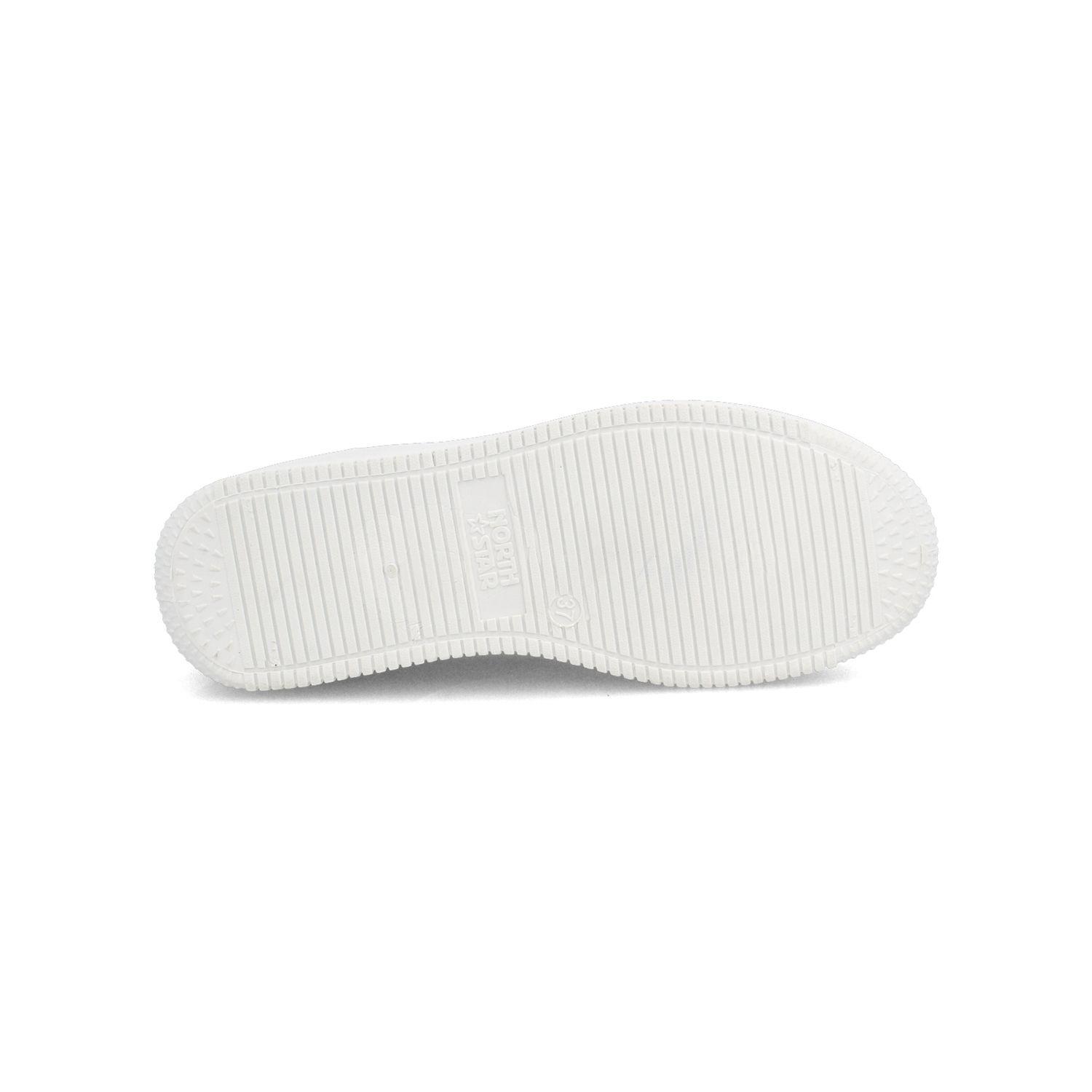 Zapatilla Mujer North Star SmileyWorld Mayo Blanco-4