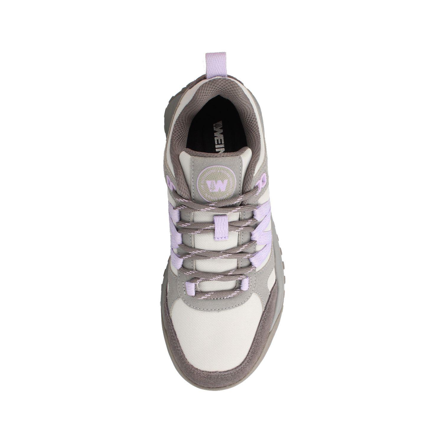 Zapatilla Mujer Weinbrenner Banff Andes Gris - Lila-3