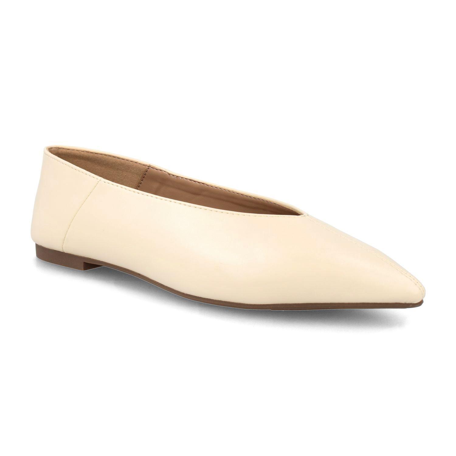 Ballerina Mujer Bata Prague Beige-1