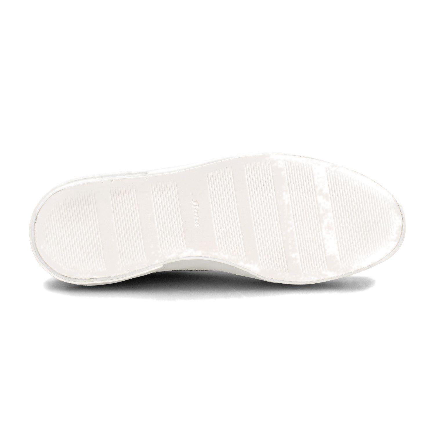 Zapatilla Hombre Bata Oslo Blanco-4