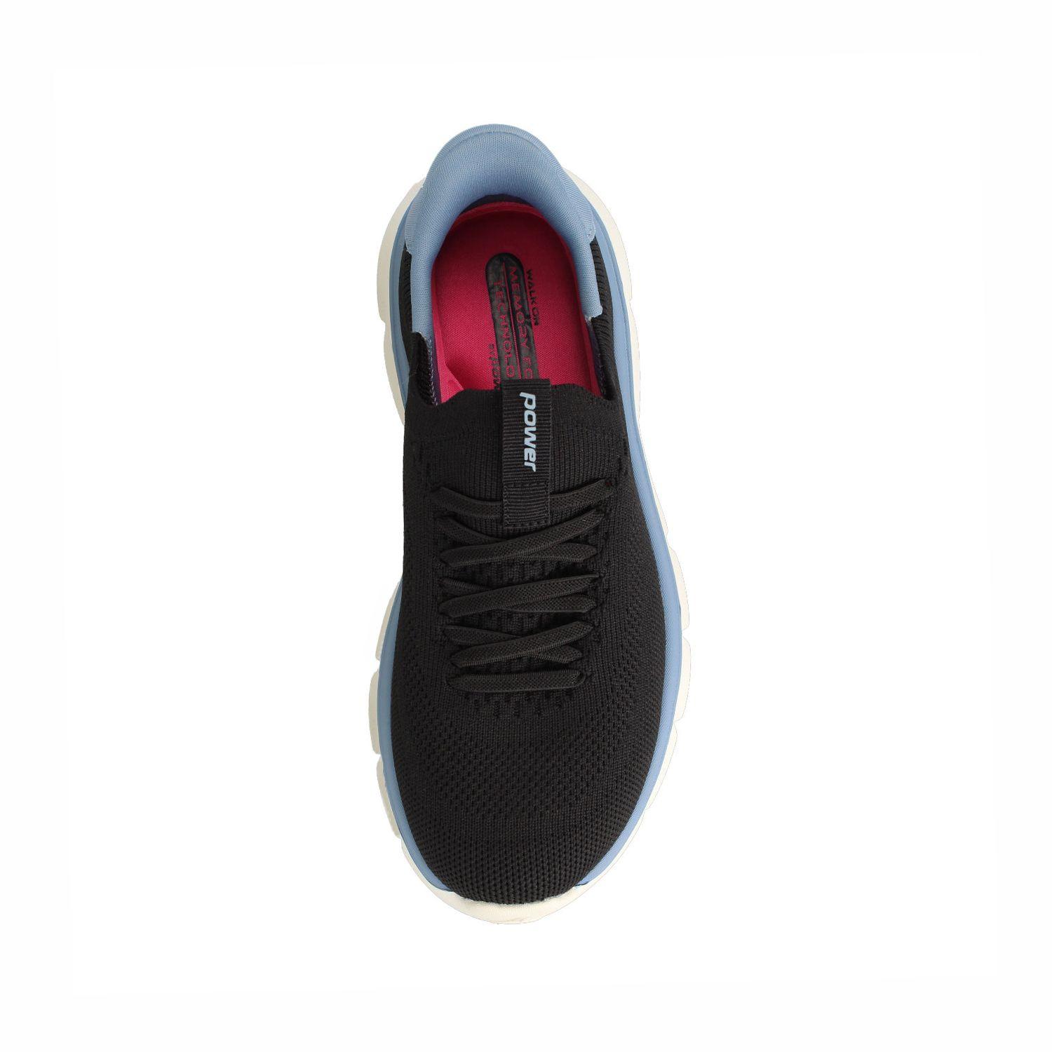 Zapatilla Power Mujer Engage Ultra 100 Str Running Negro-3