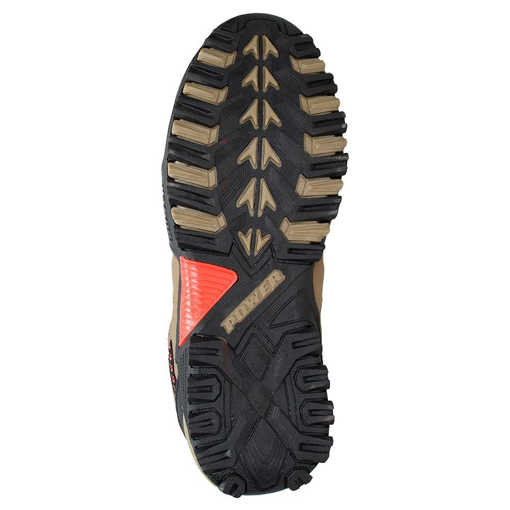 ZAPATILLA NIÑO POWER TREK TOR MARRON 34-38-6