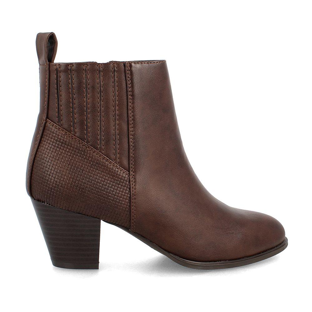 Botín Mujer Bata Nixon Cafe-4