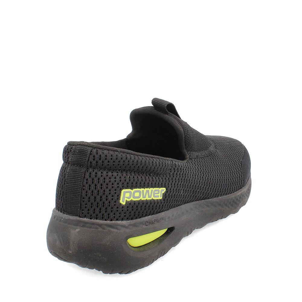 ZAPATILLA HOMBRE POWER DD 100 SLIP ON NEGRO-3