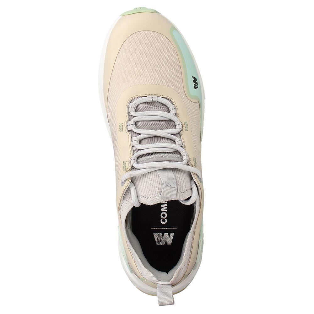 Zapatilla Mujer Weinbrenner Skyrnr300 Beige-Verde Claro-5