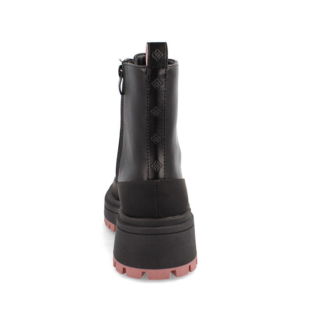 Botín Mujer Bata Red Label Mokka Negro-2