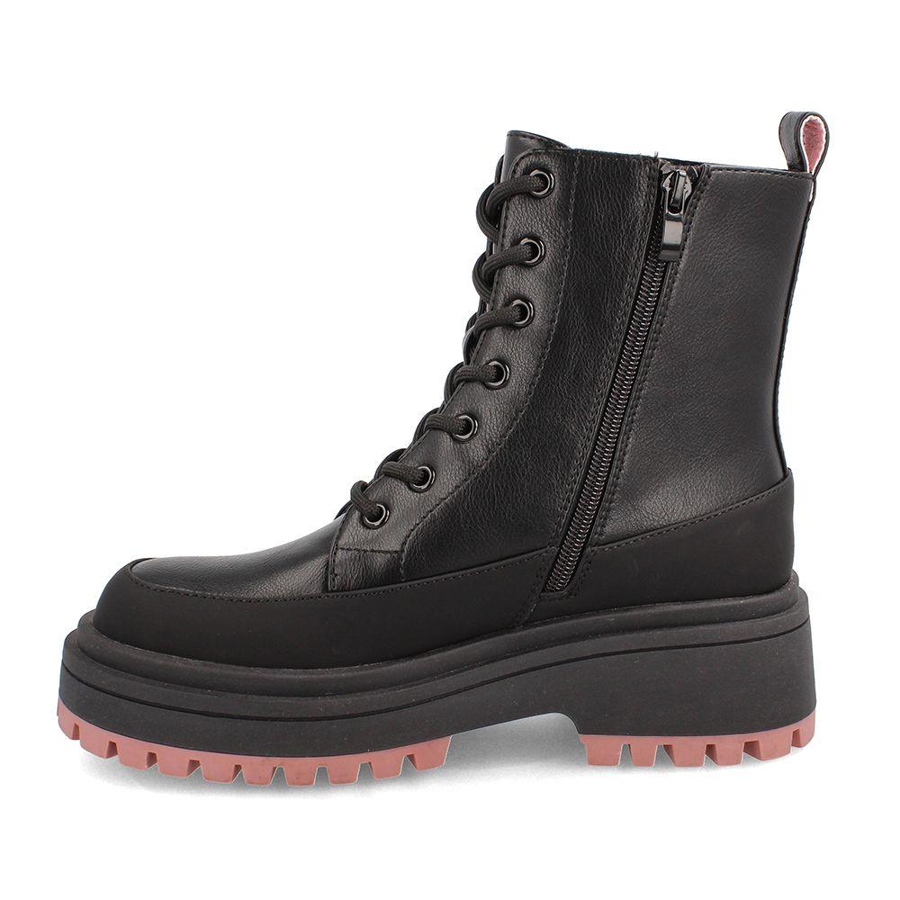 Botín Mujer Bata Red Label Mokka Negro-4