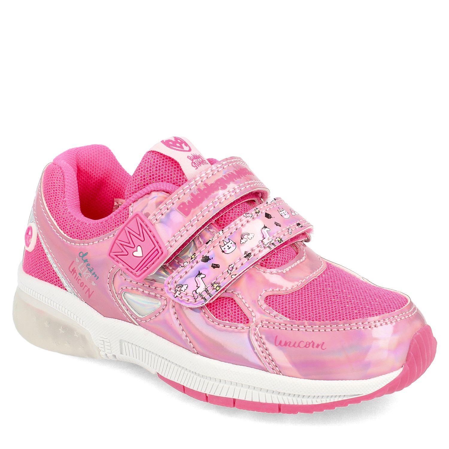 ZAPATILLA DEPORTIVA NIÑA BUBBLEGUMMERS OCEAN ROSA 30 - 33-0