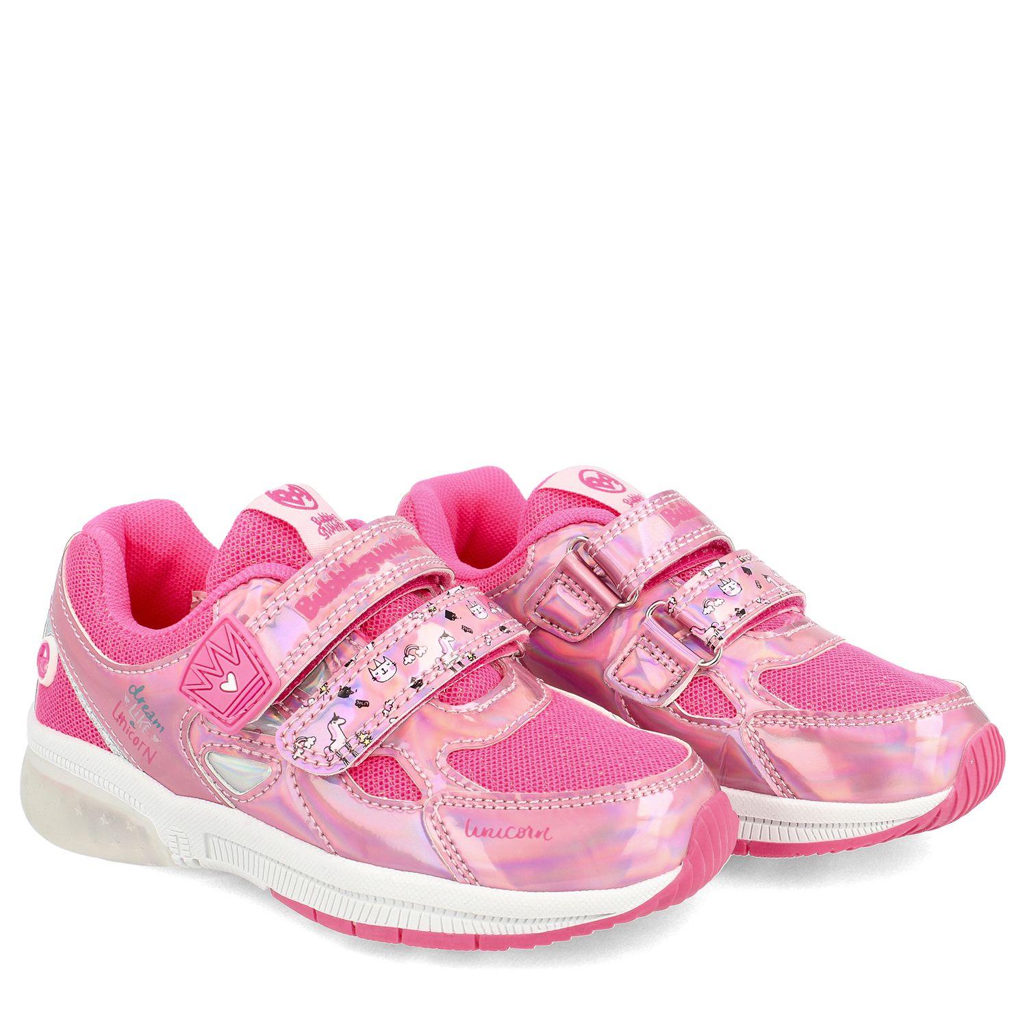 ZAPATILLA DEPORTIVA NIÑA BUBBLEGUMMERS OCEAN ROSA 30 - 33-3