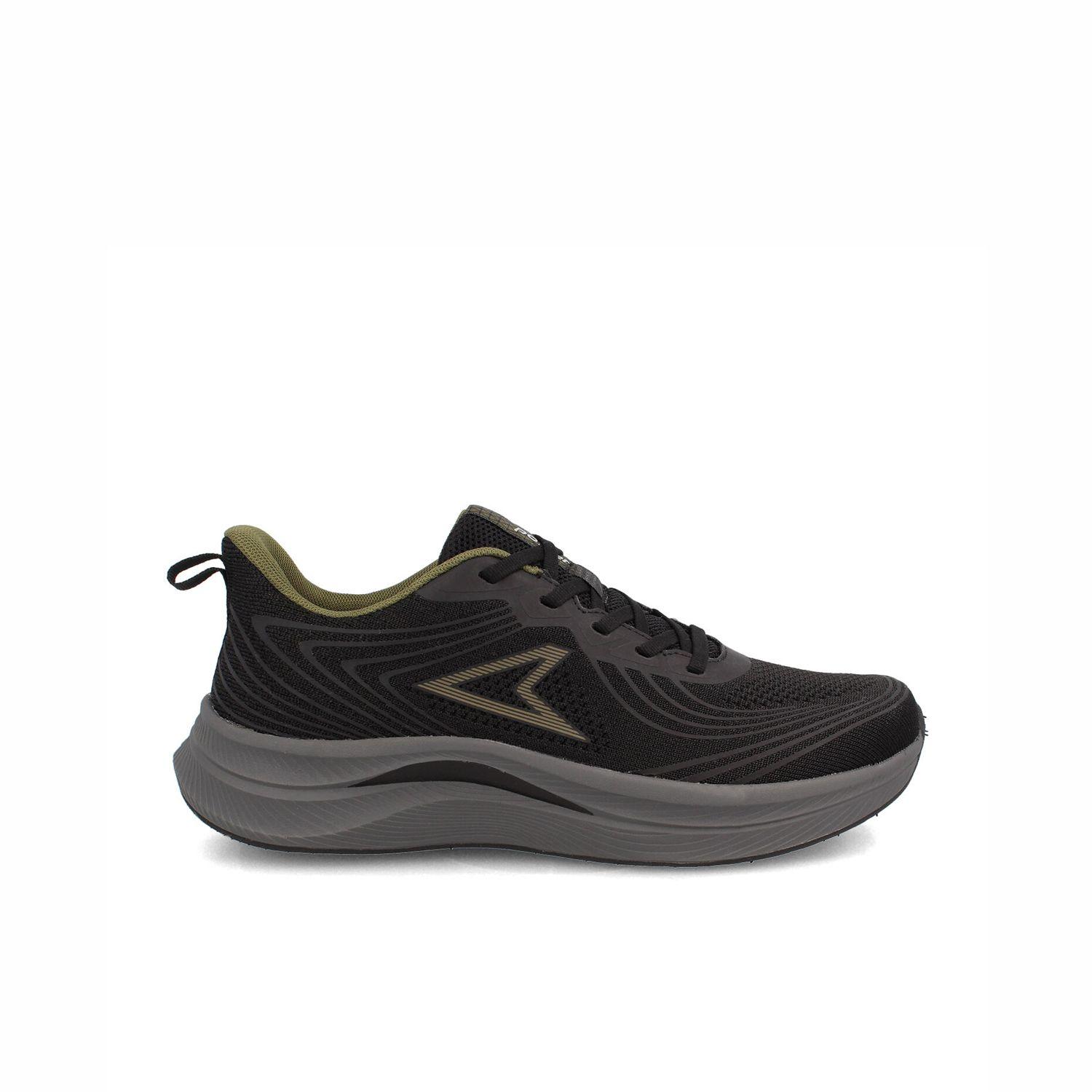 Zapatilla Deportiva Hombre Power Guida Touki Running Negro-0