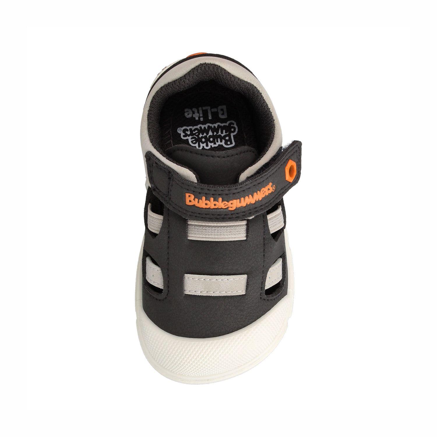 Sandalia  Niño Bubblegummers Echo Verde Militar-3