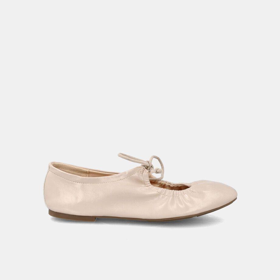 Ballerina Mujer Bata London Taupe-1