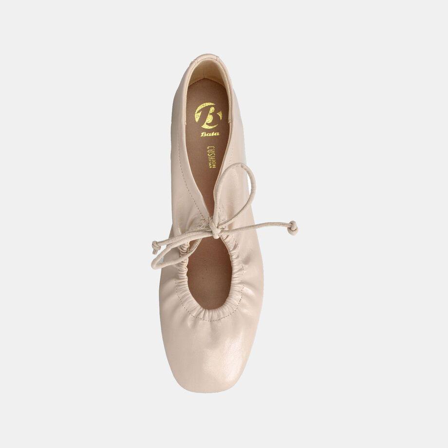 Ballerina Mujer Bata London Taupe-2
