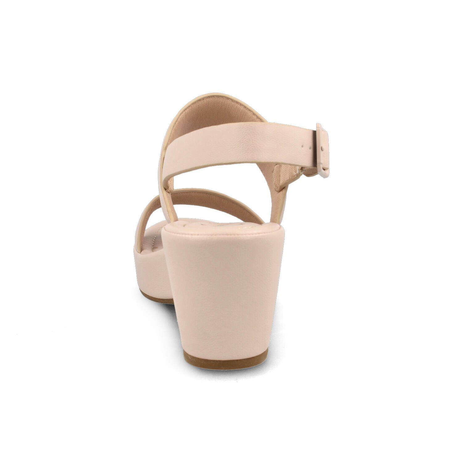 Sandalia Mujer Bata Isabella Blanco-2