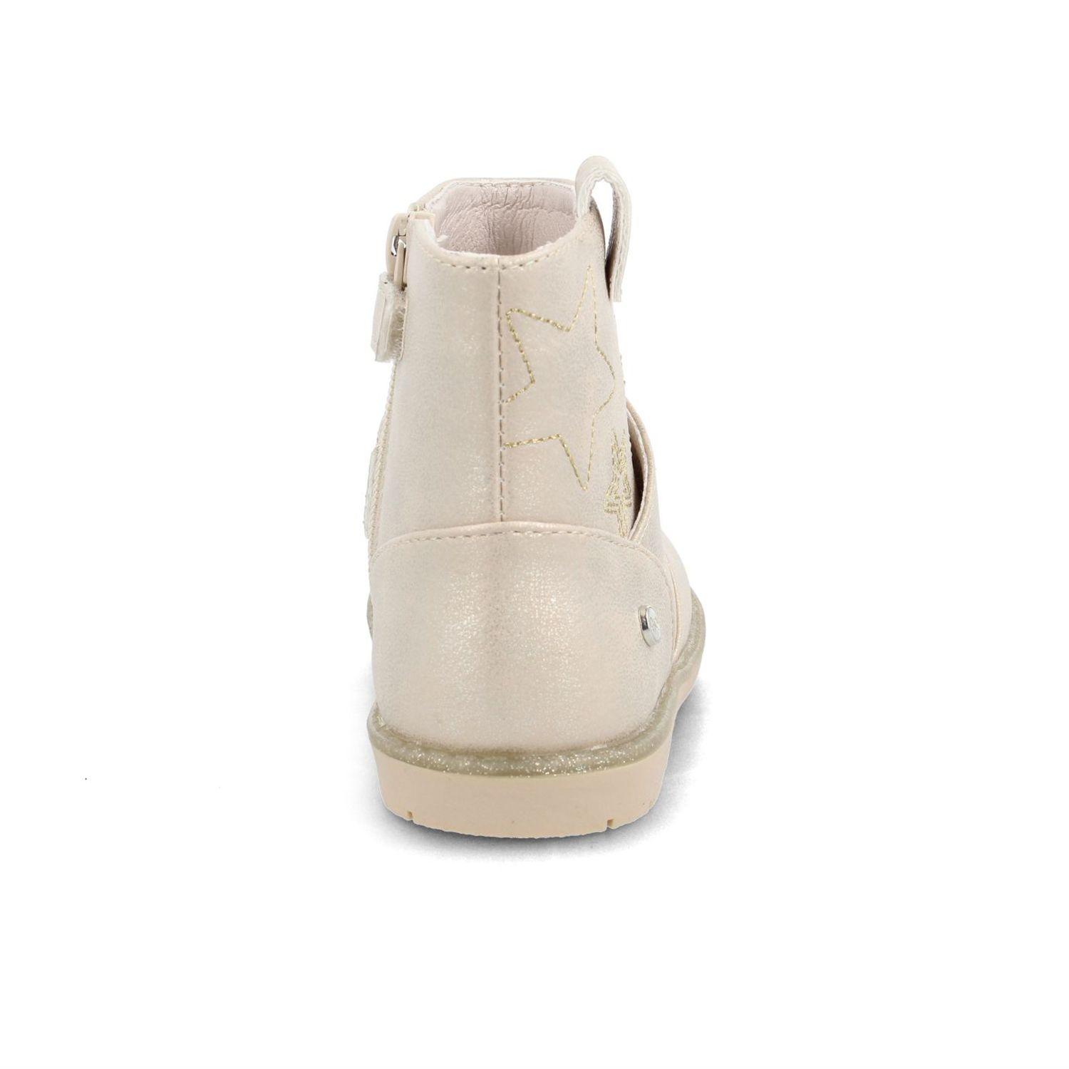 Botín Niña Bubblegummers Fiction Beige-2