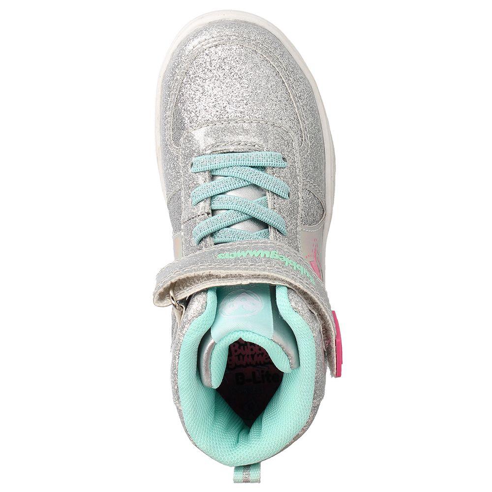 ZAPATILLA NIÑA BUBBLEGUMMERS NEON PLATEADO 26 - 29-5