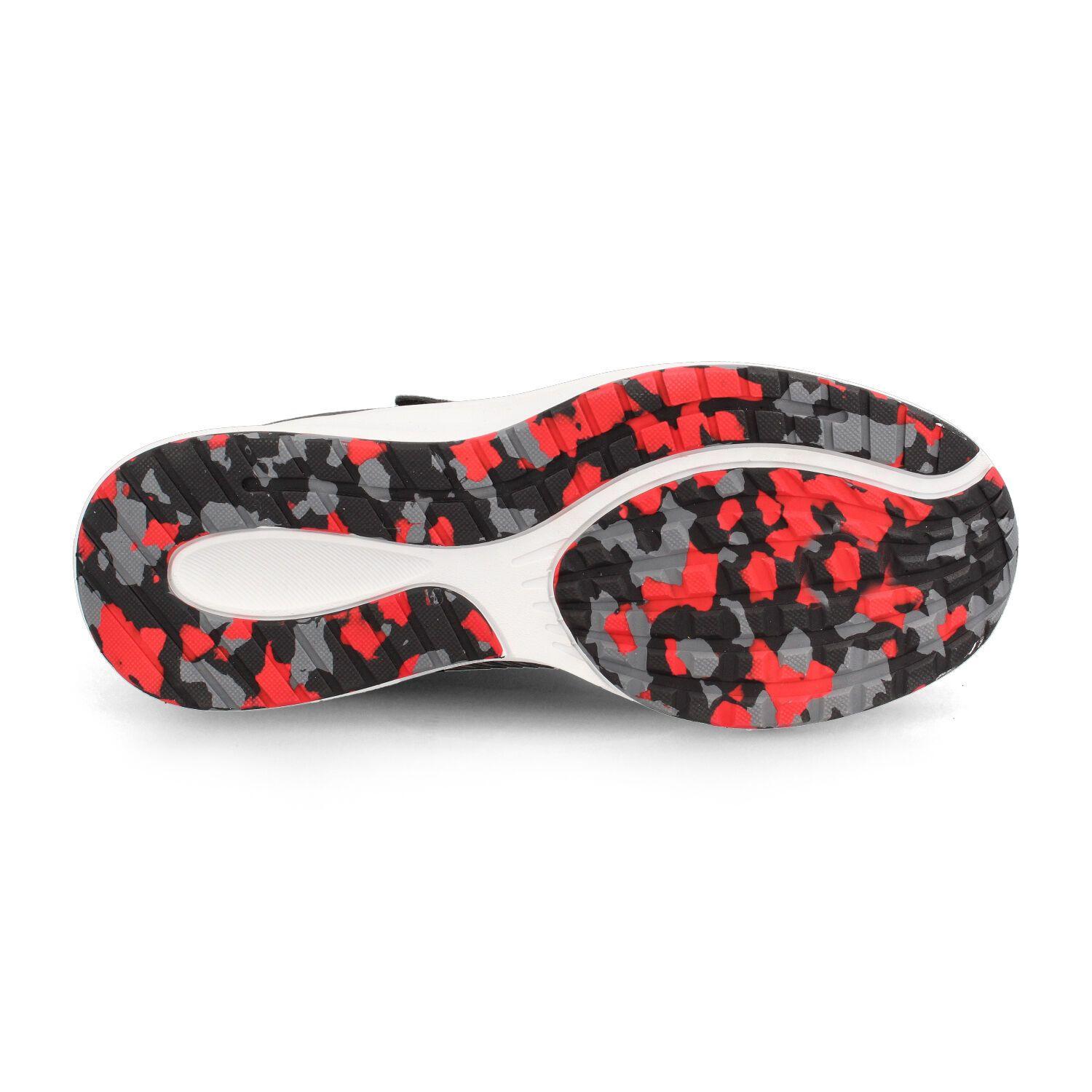 Zapatilla Niño Power Spring Gris - Rojo-3