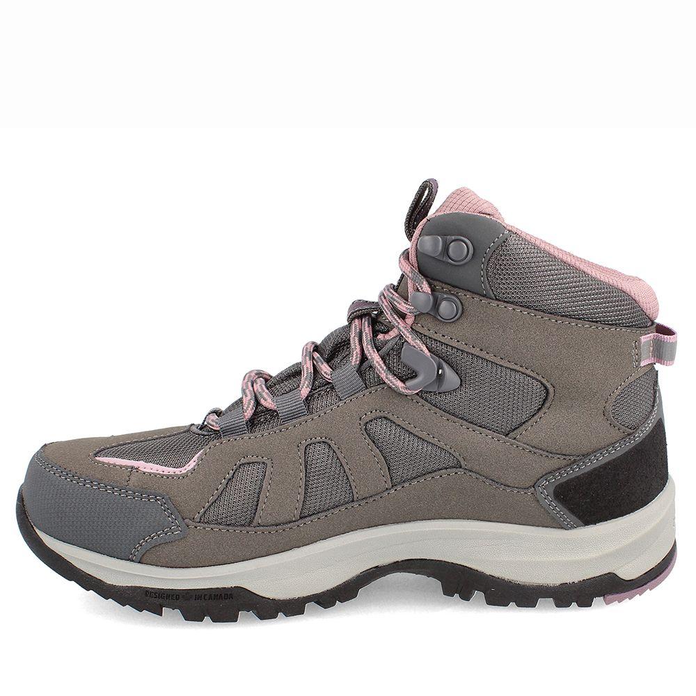 BOTÍN MUJER POWER RIFT WASATCH H20 GRIS - ROSA-1
