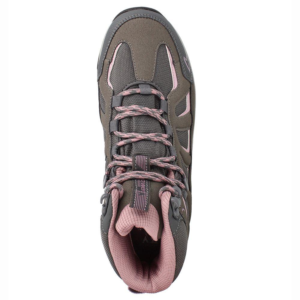 BOTÍN MUJER POWER RIFT WASATCH H20 GRIS - ROSA-5