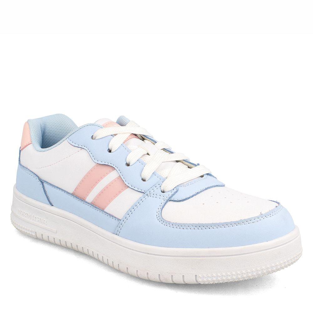 Zapatilla Mujer North Star Ruby Blanco - Celeste-0