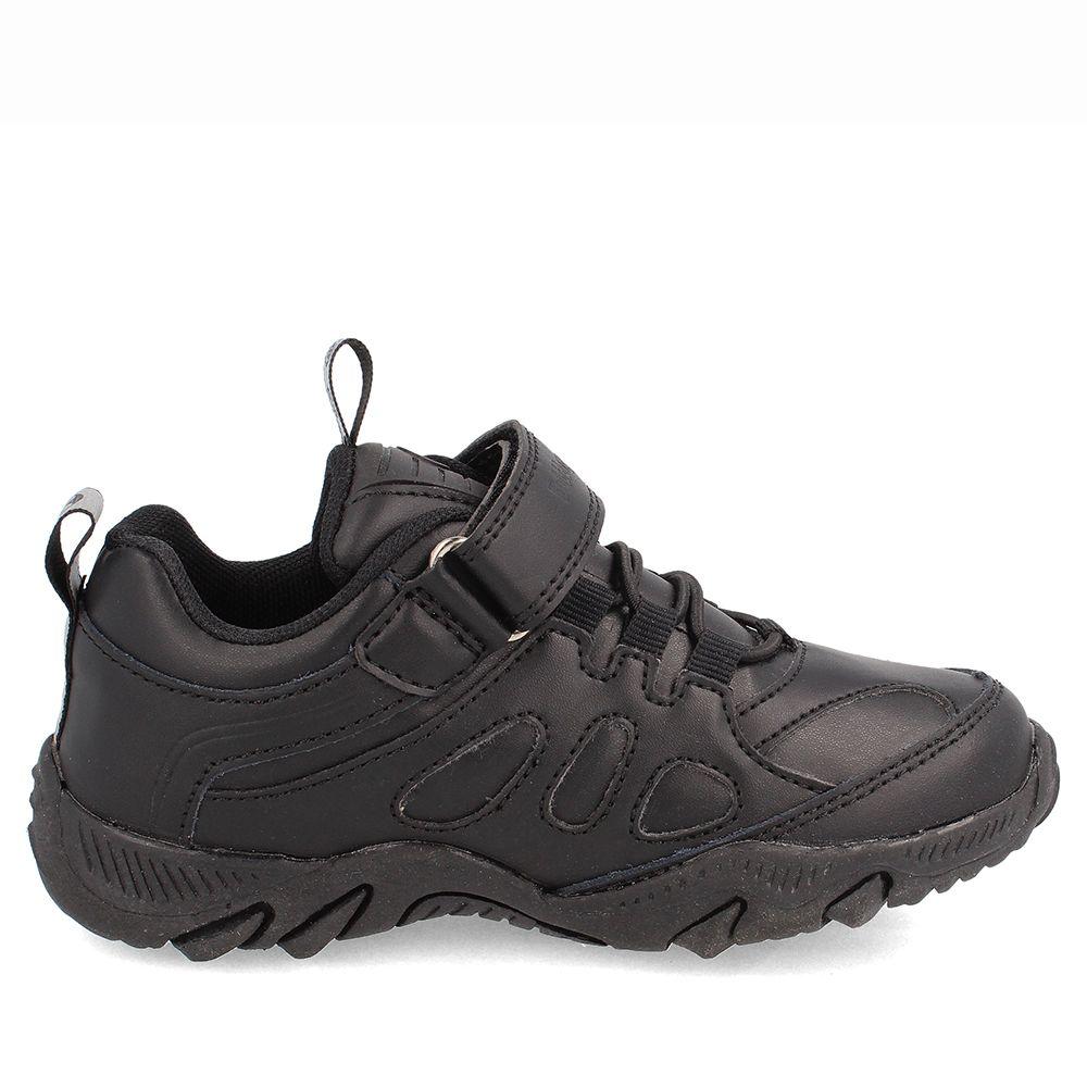 ZAPATILLA ESCOLAR NIÑO BUBBLEGUMMERS HIMALAYA NEGRO 30-33-4