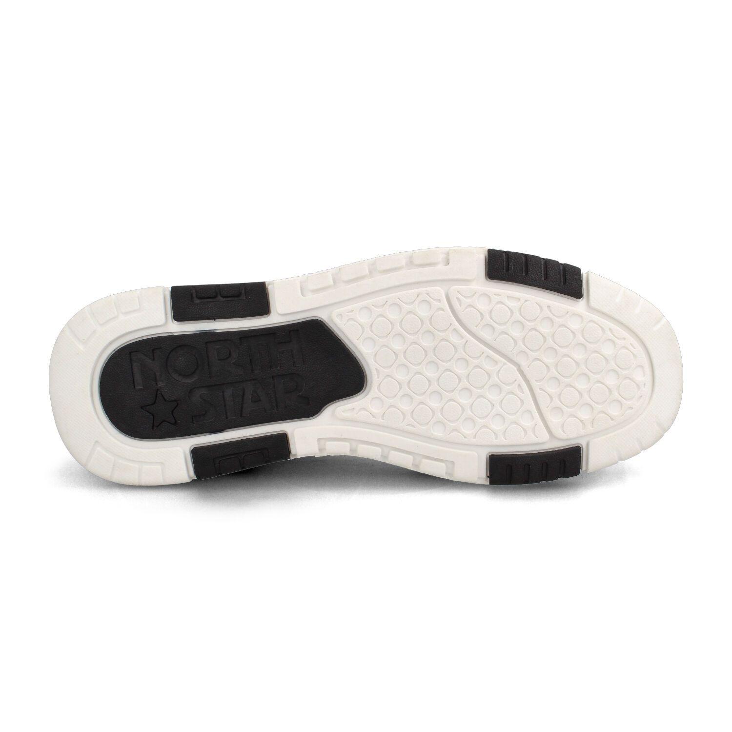 Zapatilla Hombre North Star Skater Wave Negro - Blanco-4