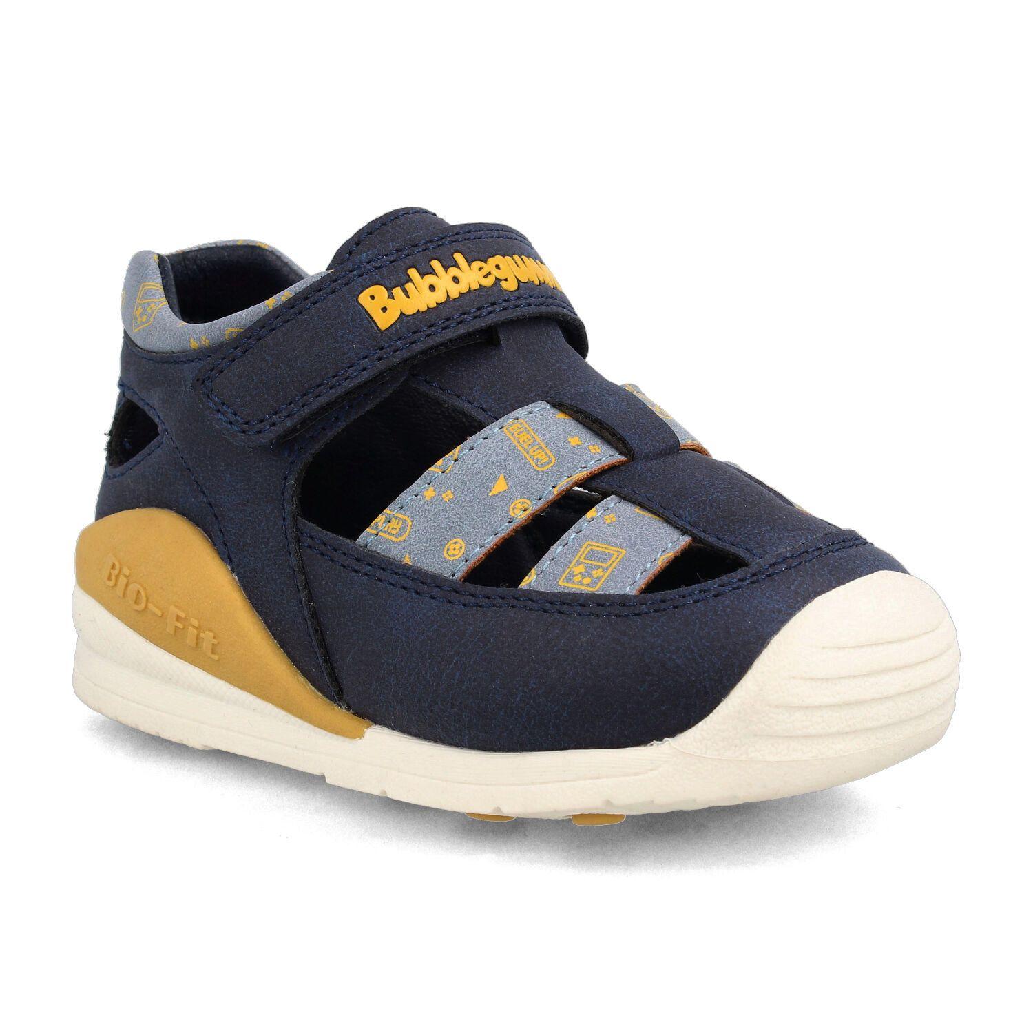 Sandalia  Niño Bubblegummers Bio Fit Azul Marino-1