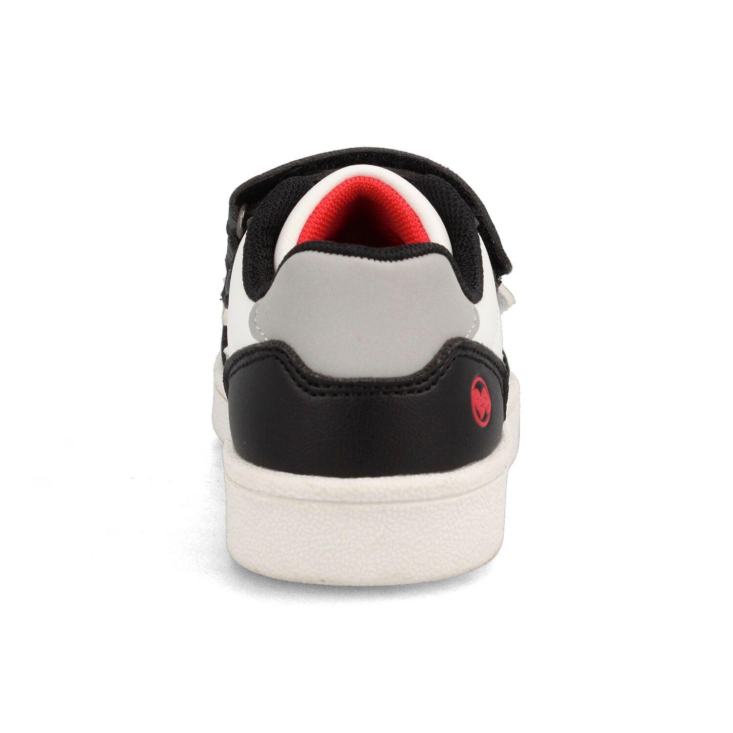 Zapatilla Niño Bubblegummers Clavel Blanco - Negro-2
