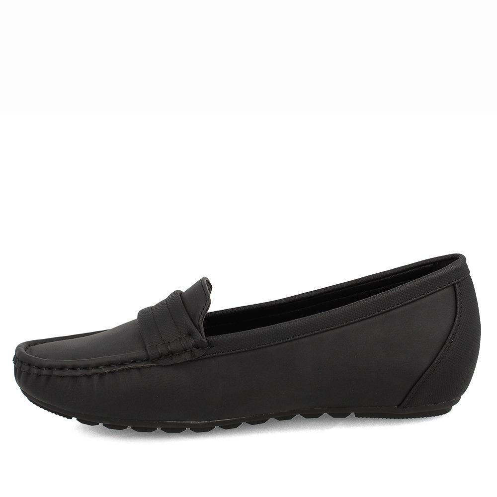 Mocasin Mujer Bata Cathina Negro-1