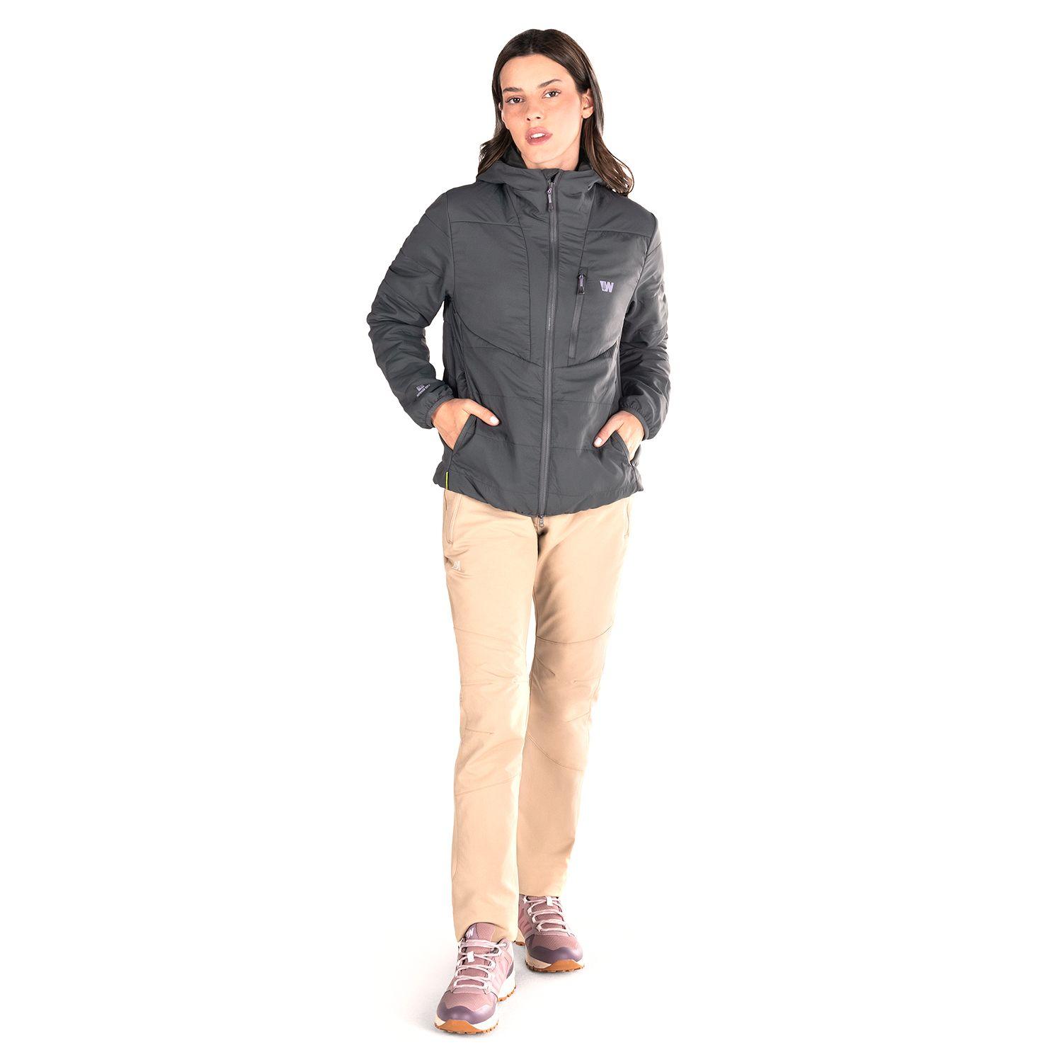 Parkas Mujer Weinbrenner Musala Gris Oscuro-3