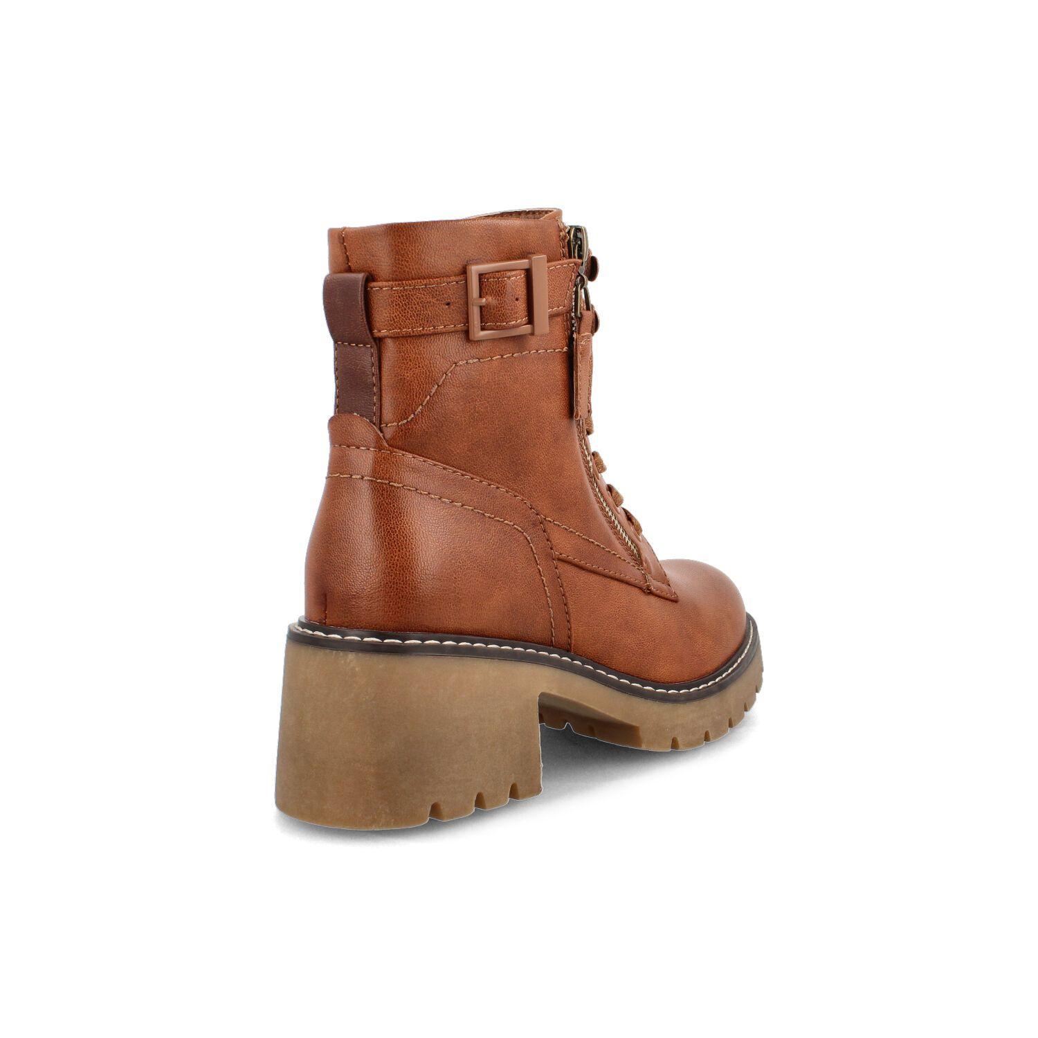 Botín Mujer Bata Roberta Camel-2