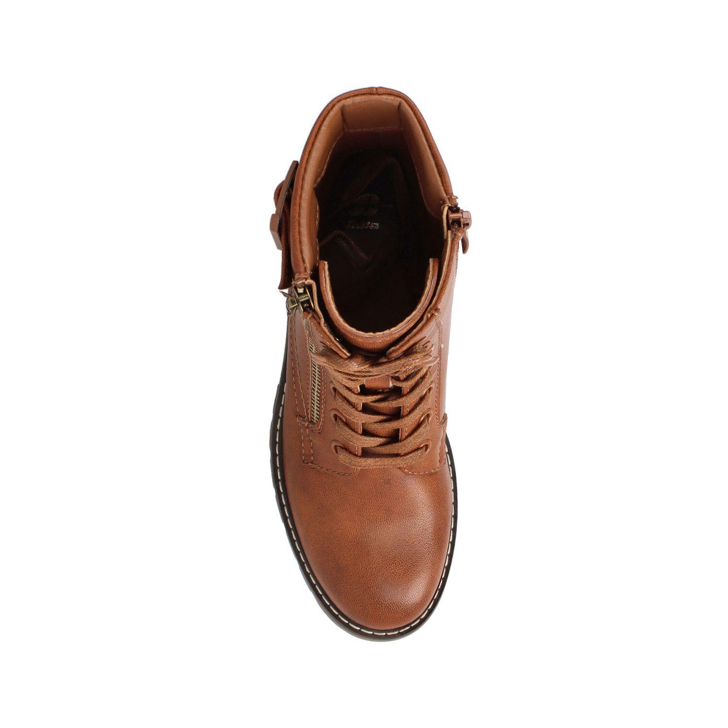 Botín Mujer Bata Roberta Camel-3