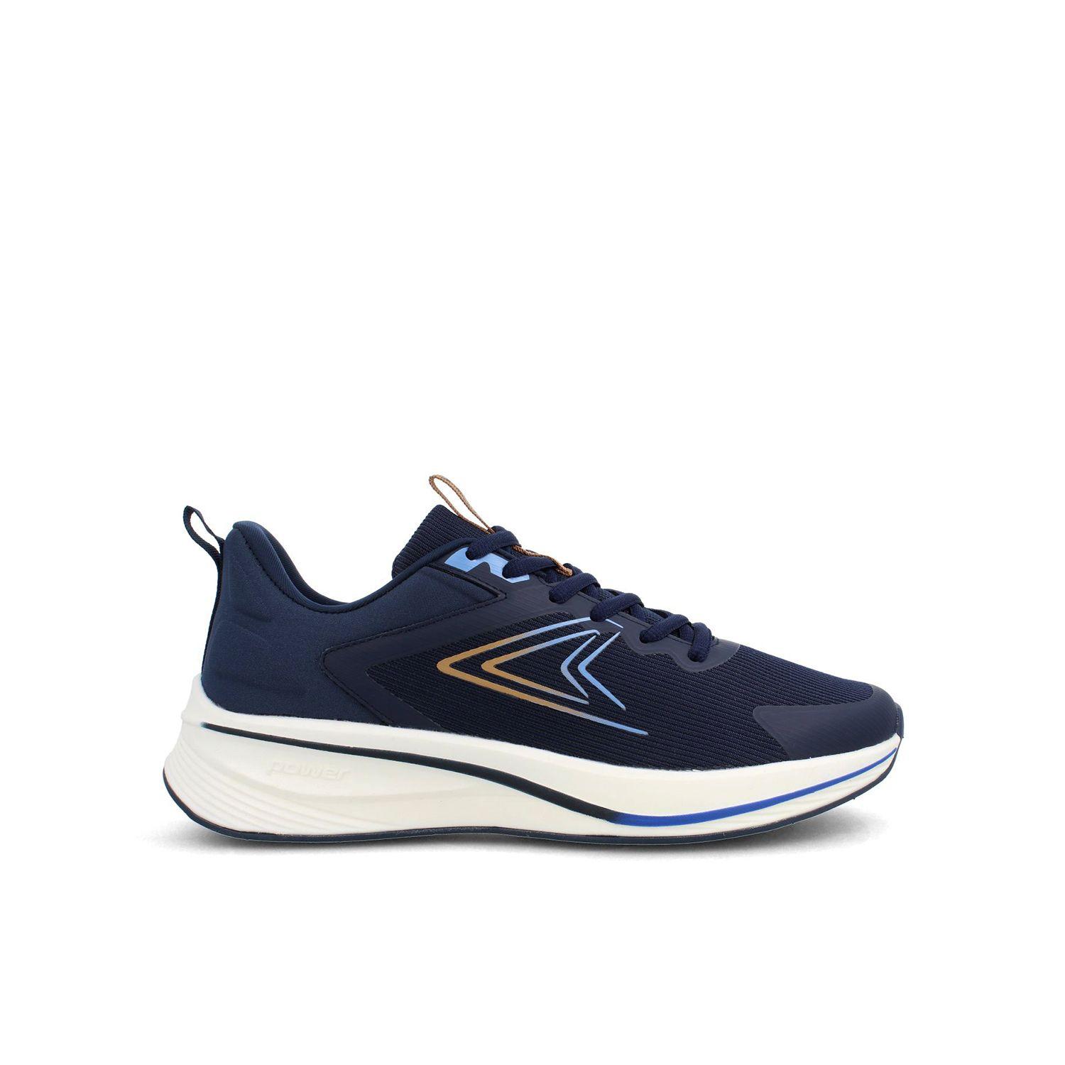 Zapatilla Deportiva Hombre Power Harrow Plus Charged Running Azul-0