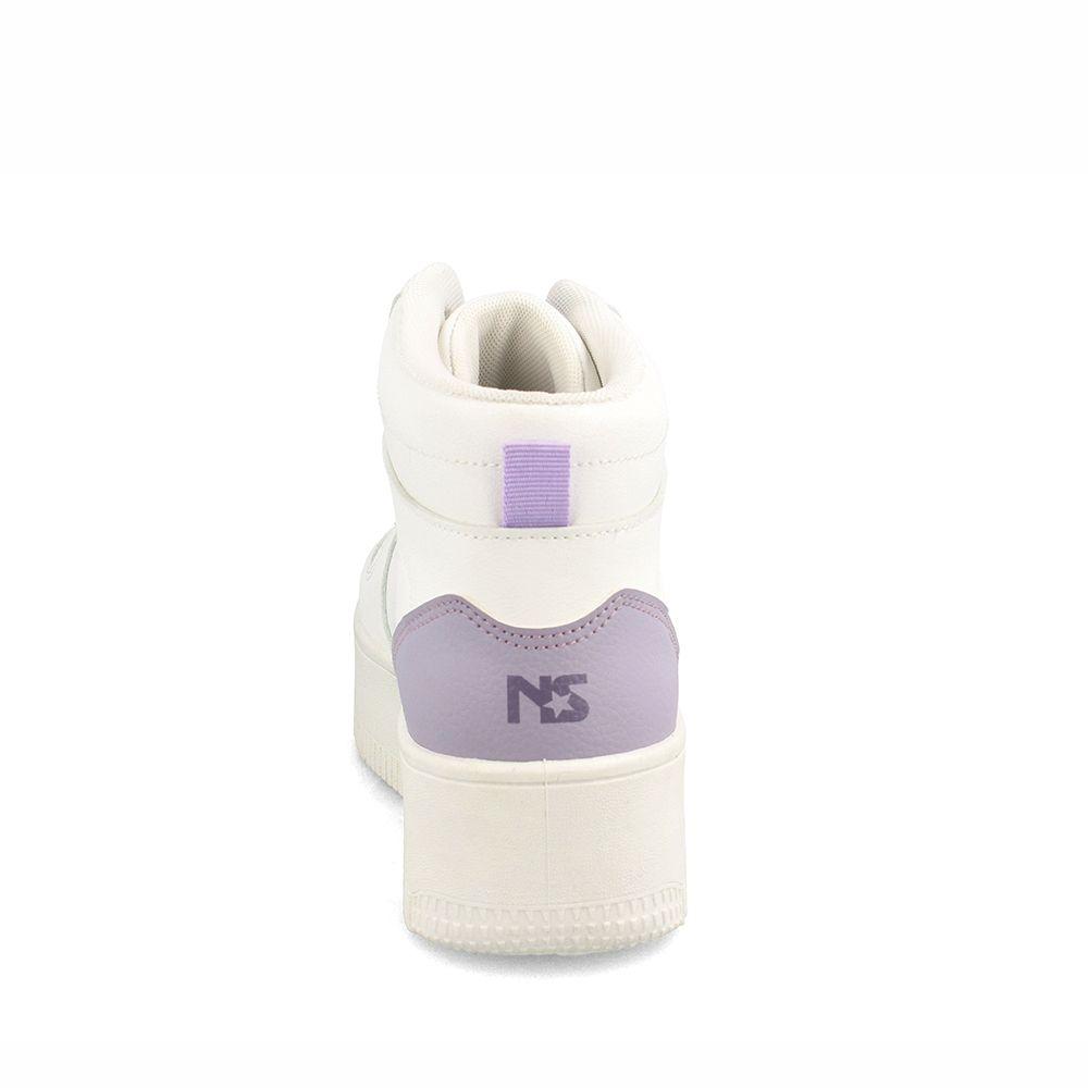 Zapatilla Mujer North Star Mayo Blanco-Celeste-2