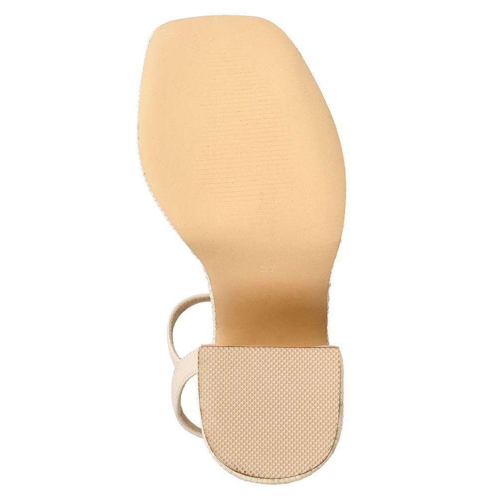 Sandalia Mujer Bata Volep Blanco-6