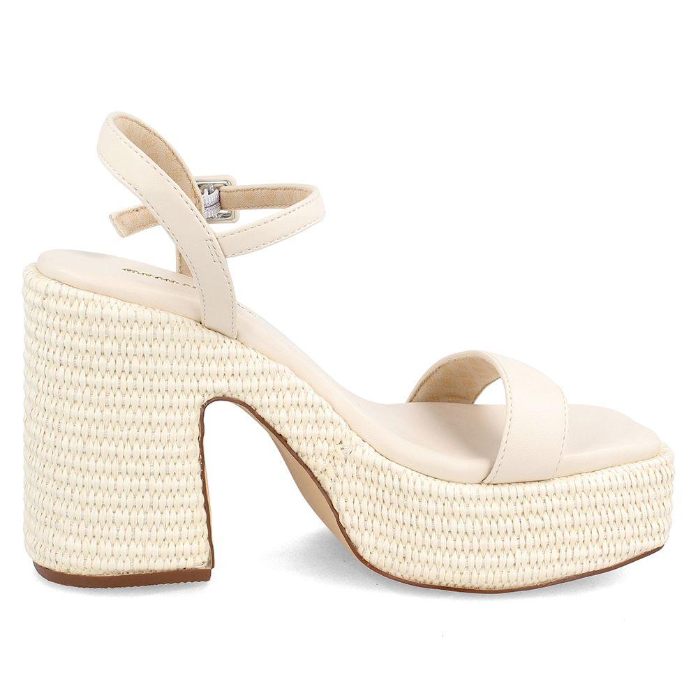 Sandalia Mujer Bata Volep Blanco-0